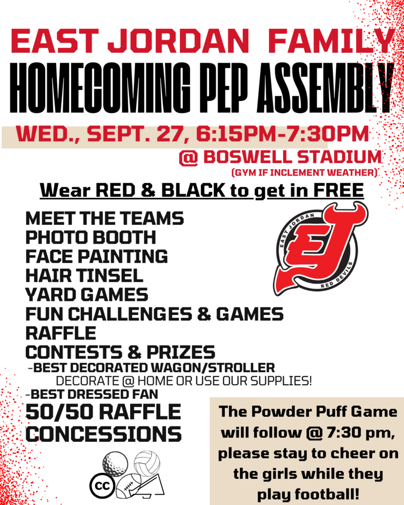 Pep Assembly Poster